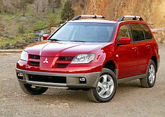 Бічні підніжки Mitsubishi Outlander (2003-2006)