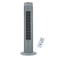 ANSIO 30-дюймовый серый вентилятор Tower с дистанционным управлением