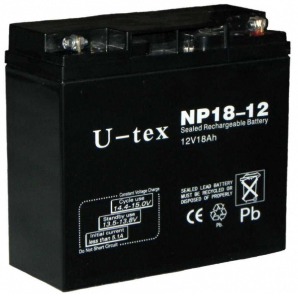 Акумулятор U-tex NP17-12 (17 Aг/12 В)
