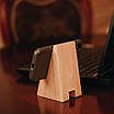 Дерев'яна підставка для телефону "Смотрич" (натуральний колір), фото 9