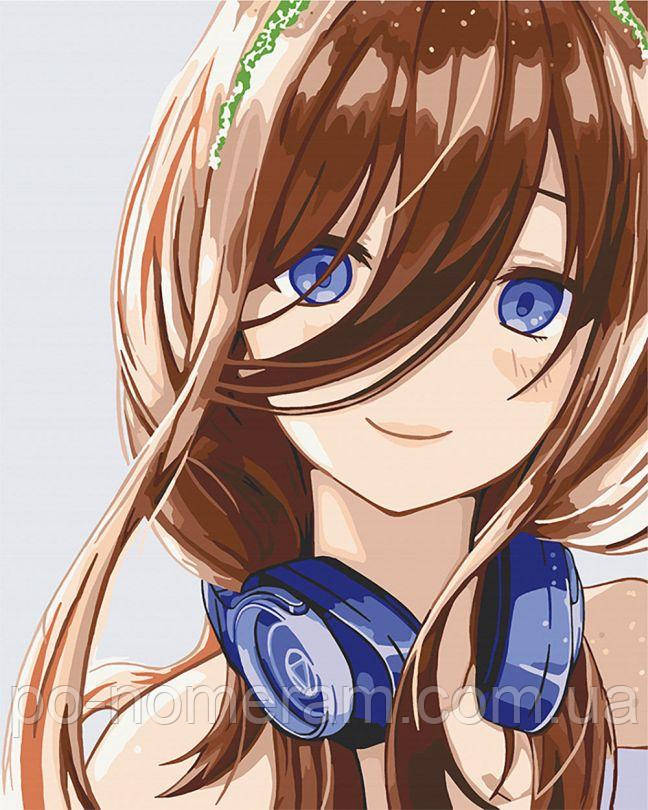 Акційна Картина за номерами ArtCraft Блакитноока дівчина (ACR-10334-AC) 40 х 50 см, фото 1