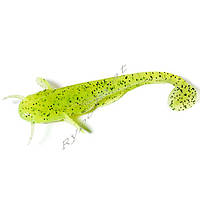 Силикон FishUp Catfish 3" (8шт), #055 - Chartreuse/Black