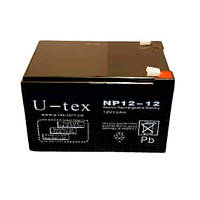 Аккумулятор U-tex NP12-12 (12 Ач/12 В)