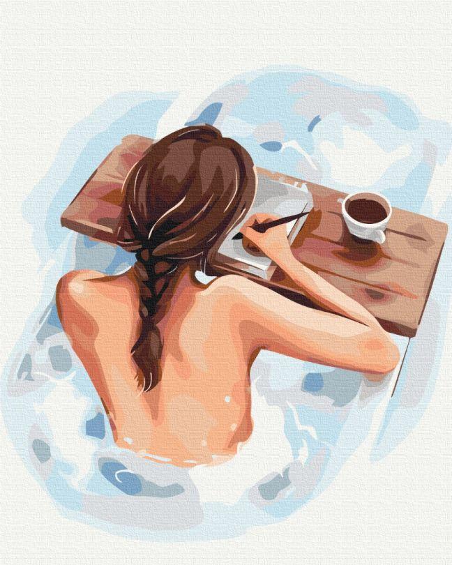 Живопис по номерам BrushMe Час для себе ©Alla Berezovska (BS53447) 40 х 50 см