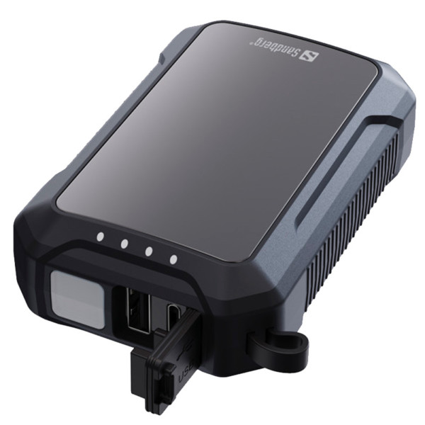 Павербанк Sandberg Hand Warmer з обігрівачем рук 10000 MAH 2A, USB, TYPE-C IN, LED ліхтар 1W, фото 1