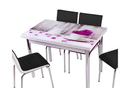 Стіл обідній розсувний 1021/179,(90\60)-1, фото 2