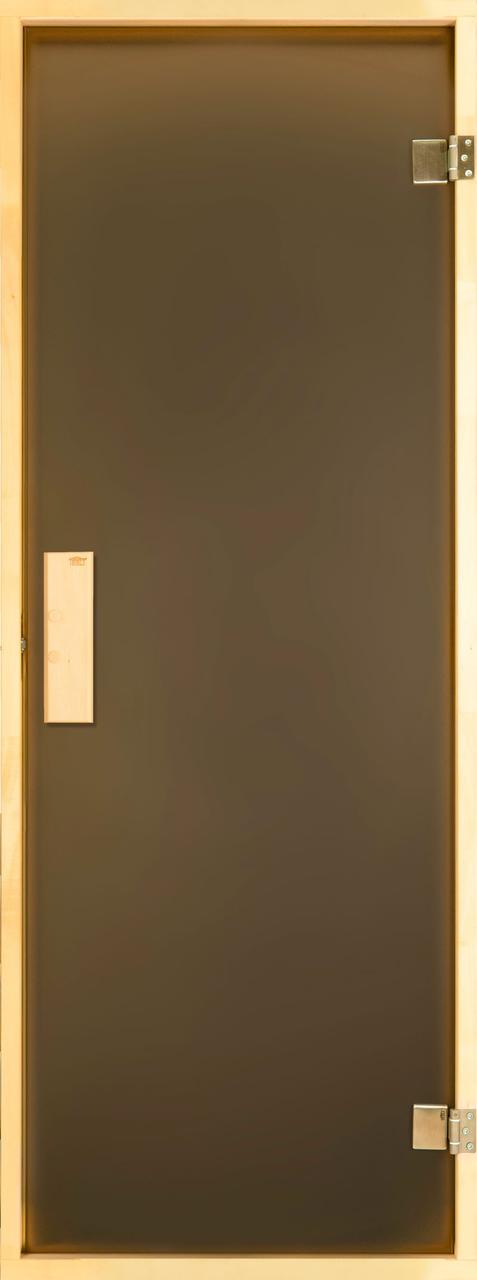 Дверь для бани и сауны из липы стекло 6 мм Tesli Briz RS 1900 х 700 - фото 1 - id-p1778285729