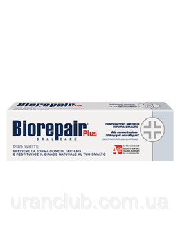 Biorepair PRO Зубна паста "PRO WHITE" 75 мл, фото 1