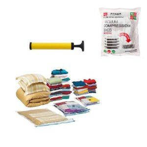 Купить Набор Вакуумные пакеты для одежды с насосом 6 предметов - пакеты ...