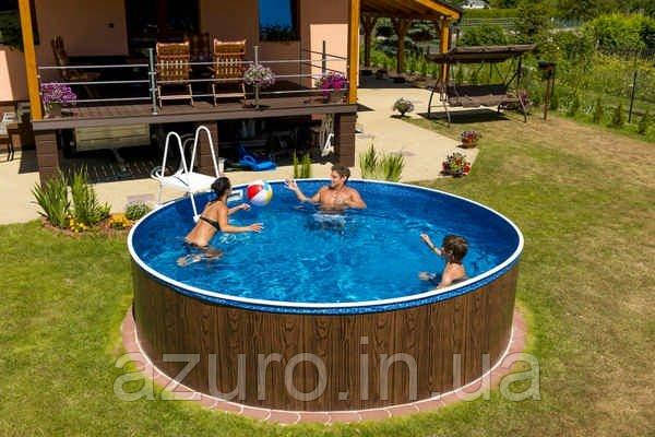 Басейн каркасний круглий Azuro Easy 4,6 х 1,2 м з пісочним фільтром