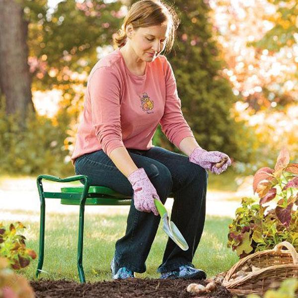 Садовая скамейка-подставка для дачи Garden Chair, стульчик для колен,это, скамейка для дачи (ST) - фото 2 - id-p1007463290