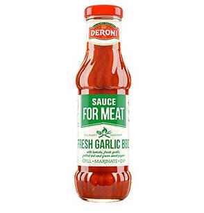 Соус до м'яса Часниковий 330 грам Fresh Garlic BBQ Deroni, фото 1