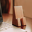 Дерев'яна підставка для телефону "Смотрич" (натуральний колір), фото 7