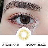 Кольорові контактні лінзи Urban Layer Havana Brown