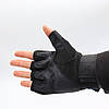 Тактичні рукавички з відкритими пальцями (S-XL) OAKLEY / Безпалі рукавиці Чорний L, фото 8