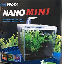 Акваріум Resun Petworx Nano Mini 20х20х20 см 8 л
