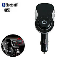 Bluetooth трансмиттер для авто "CAR78" Черный/серый, трансмиттер фм модулятор в машину с блютузом (ST)