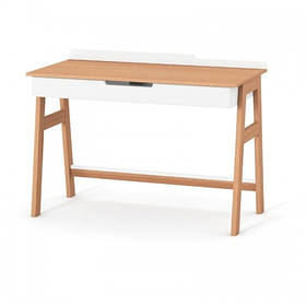 Стіл письмовий Верес Манхеттен, Біло/бук