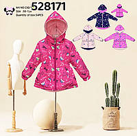 Куртка двухсторонняя для девочек оптом, Seagull, 98-128 см,  № CSQ-528171