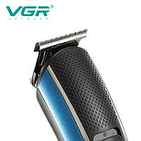 Тример для домашнього використання VGR Grooming Kit 5in1 Blue (V-172), фото 5
