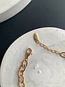 Жіночий браслет медичне золото якірний підвіски серце xuping, фото 5