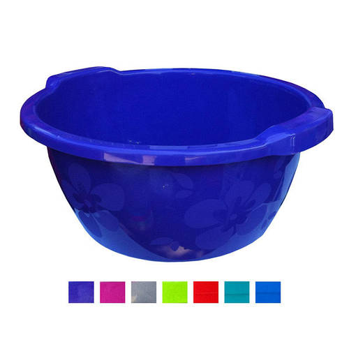 Купить Миска пищевая пластиковая 15л с ручками Незабудка ПОЛИМЕРАГРО ...