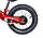 Велобіг на надувних колесах для дітей Scale Sports 12" Червоний, дитячий біговел із ручним гальмом, фото 3