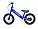 Дитячий велобіг із ручним гальмом Scale Sports 12" Синій, на надувних колесах, біговел із регульованим кермом, фото 2