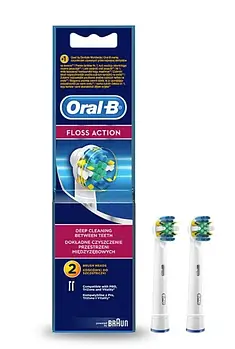 Змінні насадки для електричної зубної щітки Oral-B Floss Action EB25 2 шт