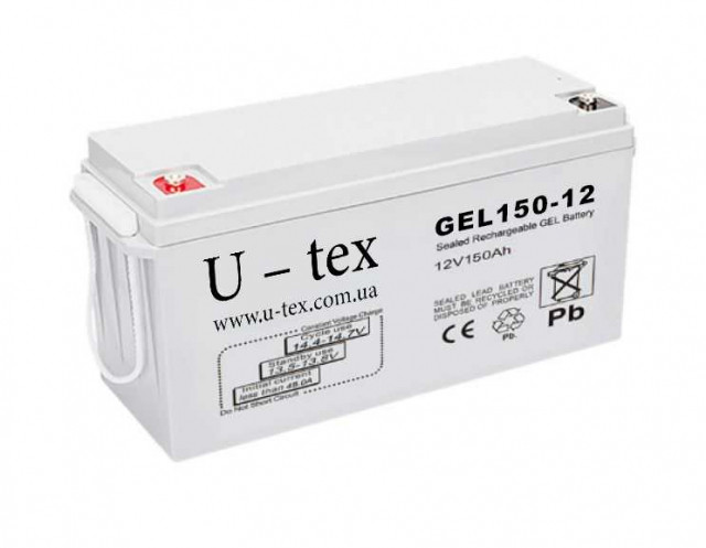 U-tex 12В / 150 Ah GEL