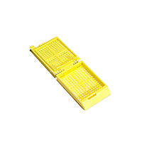 Касети для біопсії з квадратними отворами, жовтого кольору (500 шт/уп)