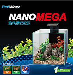 Акваріум Resun Petworx Nano Mega 45х45х45 см 90 л