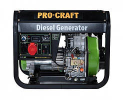 Генератор дизельний Procraft DP65/3