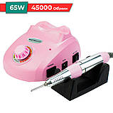 Розпродаж! sale! Фрезер для манікюру з насадками Drill Master ZS-603 65 W 45000об/хв для нігтів манікюрний фрейзер, фото 2
