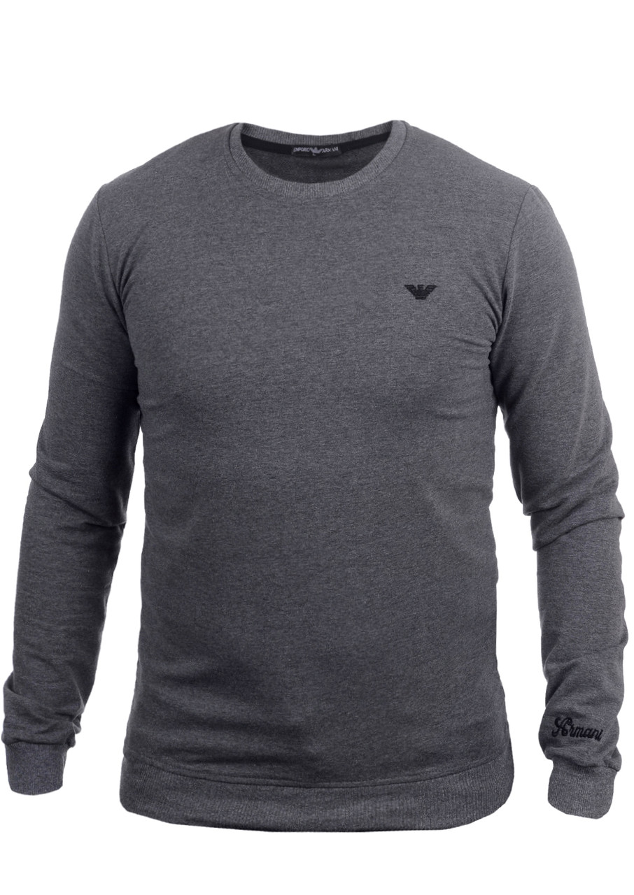 Світшот чоловічий Armani 21-5000 сірий S