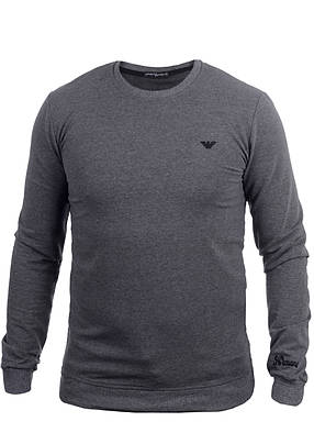 Світшот чоловічий Armani 21-5000 сірий S, фото 1