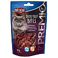 Шматочки качиної грудки Trixie Filet Bites для котів, 50г, фото 3