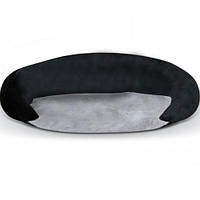 K&H Bolster самосогревающийся лежак для собак серый/черный