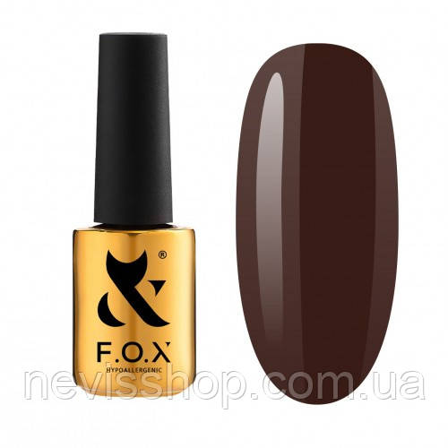 Гель-лак F.O.X Spectrum Gel Vinyl 119 Teresa молочний шоколад, 7 мл