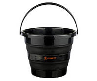 Відро Forrest Folding bucket силіконове складне, чорний 10 л. (154176) FFB10Black