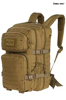 Тактичний рюкзак Mil-Tec Assault Laser cut 20 Л Coyote (14002605)