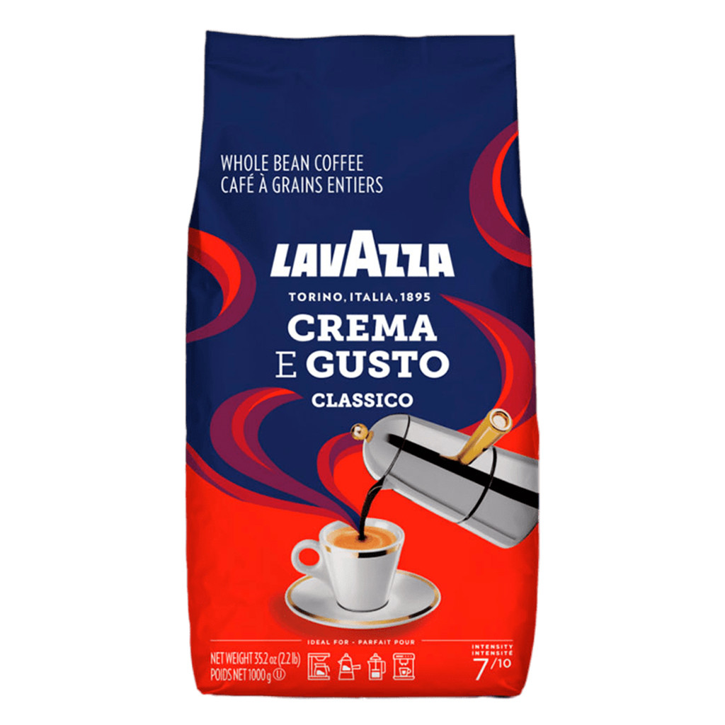Кава в зернах Lavazza Crema e Gusto Classico 1 кг