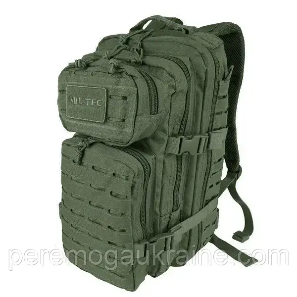 Рюкзак тактичний Mil-Tec Assault Laser cut 20 Л Олива (14002601)