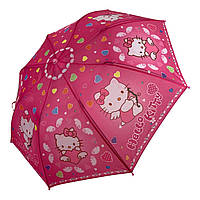 Детский зонт с Хеллоу Китти, полуавтомат от Paolo Rossi, розовый, 03107-1