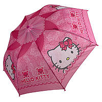 Дитяча парасолька з Хеллоу Кітті, напівавтомат від Paolo Rossi, рожевий, 03107-3