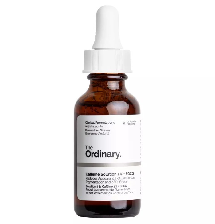 Сироватка під очі з кофеїном та зеленим чаєм (The Ordinary Caffeine Solution 5% + EGCG) 30 мл