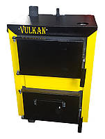 Котел Vulkan Classic 10 кВт твердопаливний утеплений, фото 3