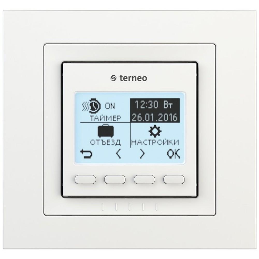 Терморегулятор terneo pro unic (програмований) (white)