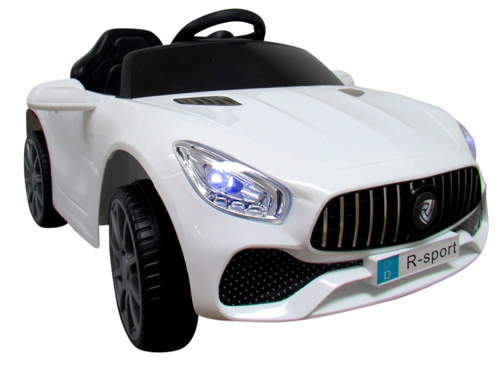 Дитячий автомобіль кабріолет на акумуляторі білий Cabrio B3, фото 1