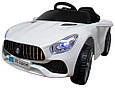Дитячий автомобіль кабріолет на акумуляторі білий Cabrio B3, фото 2